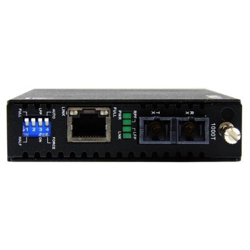 STARTECH  Convert And Extend A Gigabit Ethernet Connection Up to 550M - 1000 Mbps - (Et91000Sc2)