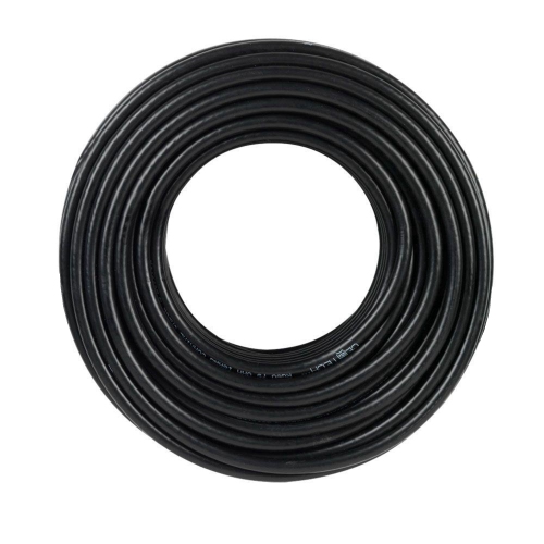 TygerWire 100-Ft RG6 Coaxial Cable with 60% Braid-UL(Black)