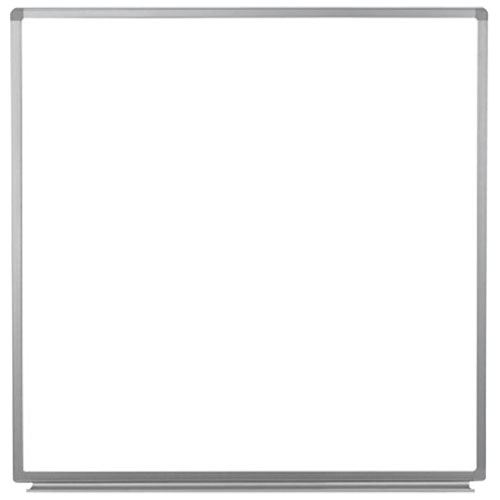 Luxor 48"x48" Wall-Mounted Magnetic Whiteboard