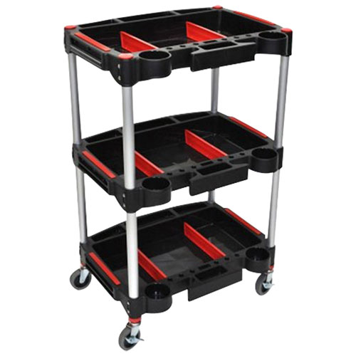 Luxor Mechanic's Three-Shelf Cart