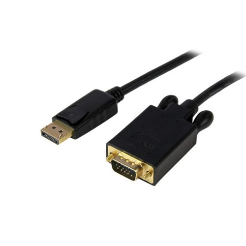 StarTech 3 ft DisplayPort to VGA Adapter Cable DP to VGA - Black