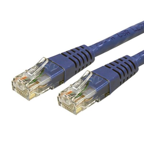 STARTECH  1 Ft Cat6 / Cat 6 Molded Patch Cable 1Ft In Blue