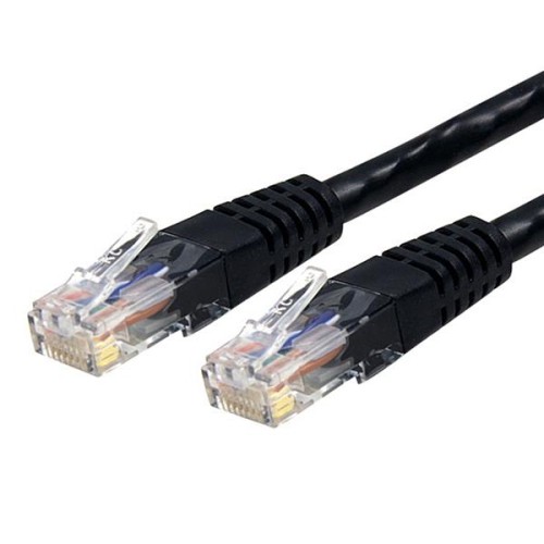 Image 1 of 1.. StarTech 6 ft Black Cat6 / Cat 6 Molded Patch Cable 6ft