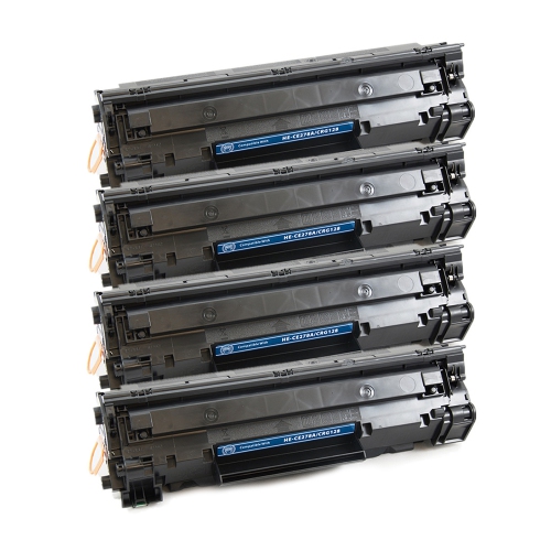 GOTONERS  Generic Packaged 4Pk HP New Compatible Ce278A (78A) Standard Yield Toner Cartridge for Laserjet P1566/1569/1606/1607, M1530/1636/1537/1538