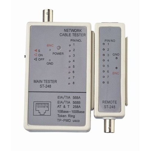 Image 1 of 1.. Multi-function Tester, BNC, RJG &RJ45,RJ11