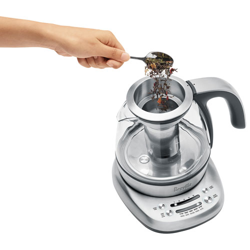 Bouilloire électrique Smart Tea Infuser de Breville - 1 l - Verre-acier inoxydable