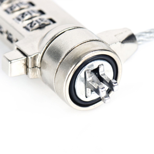 axGear Notebook Lock Security Password Steel Chain For PC Laptop Computer LCD Monitor