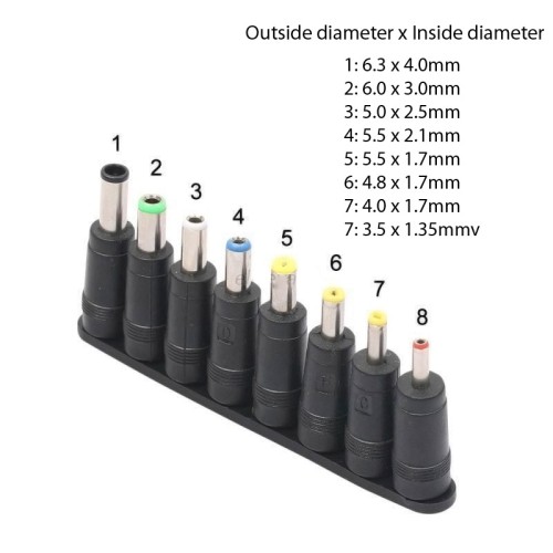 axGear Universal Notebook Power Supply Laptop USB Charger W/ Car Adapter 100W DC Jack
