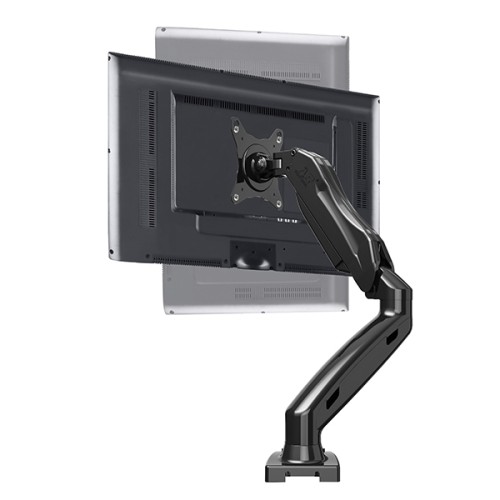 axGear Swing Arm LCD Desktop Desk Mount Computer Monitor 17 to 27 Inch POS Pole