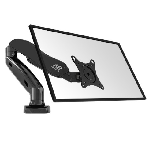 axGear Swing Arm LCD Desktop Desk Mount Computer Monitor 17 to 27 Inch POS Pole