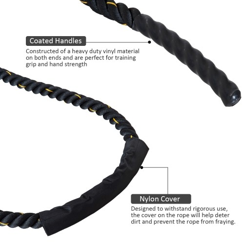HOMCOM Battle Rope (30ft)