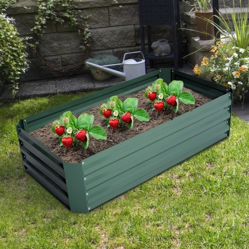 OUTSUNNY  " 47""x24"" Garden Bed Green"