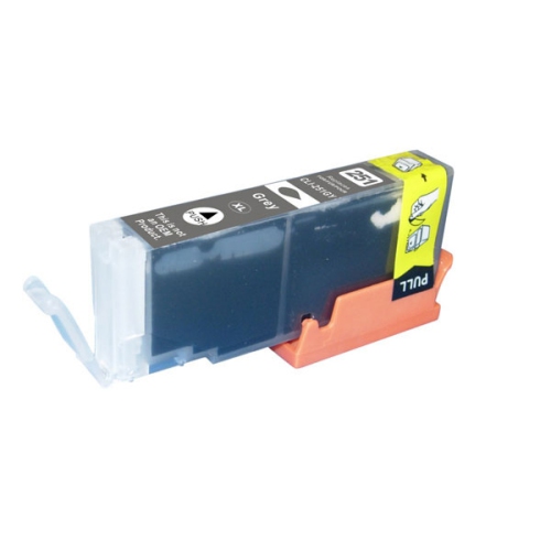 Gotoners™ Generic Packaged Canon New Compatible CLI-251GY XL High Yield Grey Inkjet Cartridge for PIXMA MG6320/7120/7520, iP8720