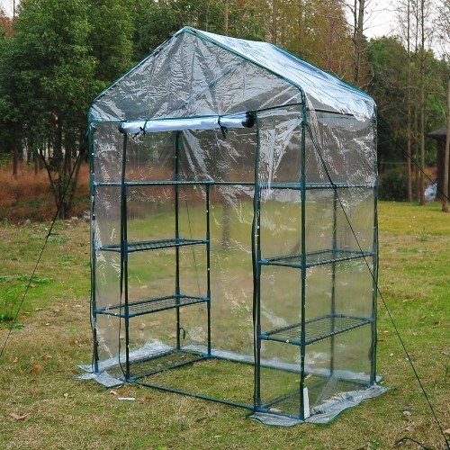 Outsunny 4.7 x 2.4 x 6.4ft Walk-in Greenhouse