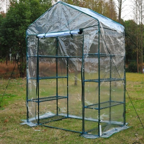 Outsunny 4.7 x 2.4 x 6.4ft Walk-in Greenhouse