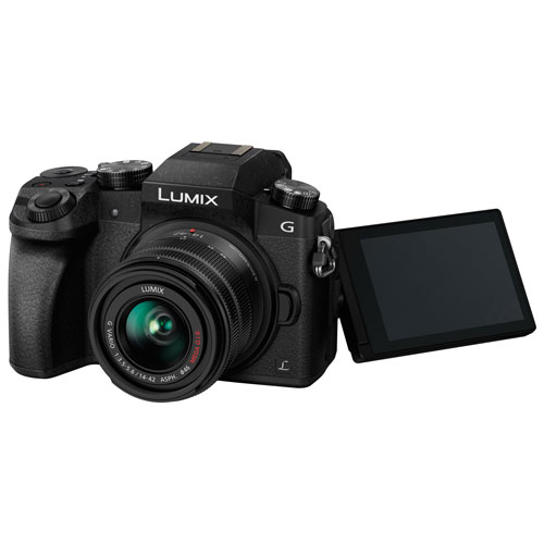 Panasonic LUMIX G7 Mirrorless Camera with 14-42mm & 45-150mm