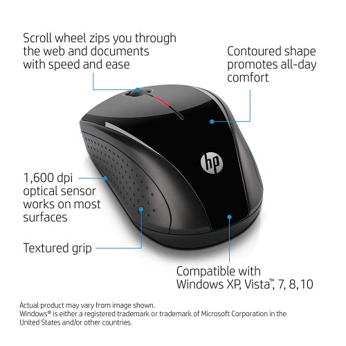 hp wireless mouse x3000 turns off by itself
