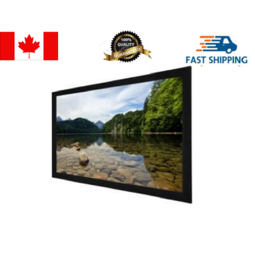 eGALAXY® 4K/8K 120″ 16:9 FIXED FRAME PROJECTOR SCREEN (WHITE) PSF120A
