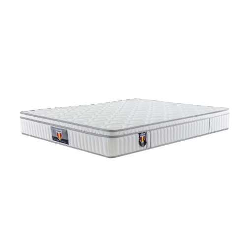 Husky® "Velocity Plus" Knitted Fabric , Spring Coils, HD Foam - Single Mattress