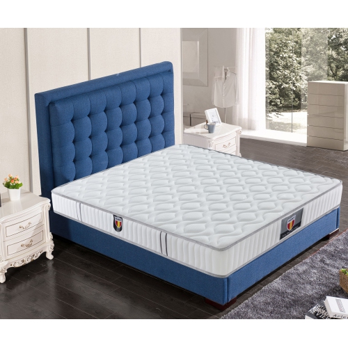 Husky® "Velocity " Knitted Fabric , Spring Coils, HD Foam - Single Mattress