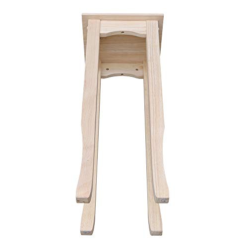 International Concepts 30" High Unfinished Tea Table