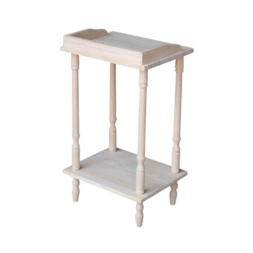 International Concepts Unfinished Phone Stand