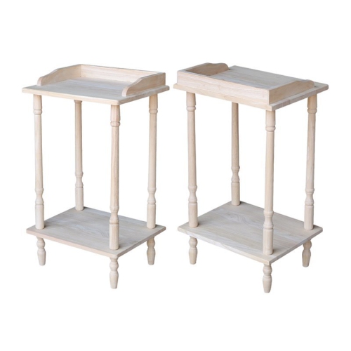 International Concepts Unfinished Phone Stand