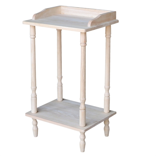 International Concepts Unfinished Phone Stand