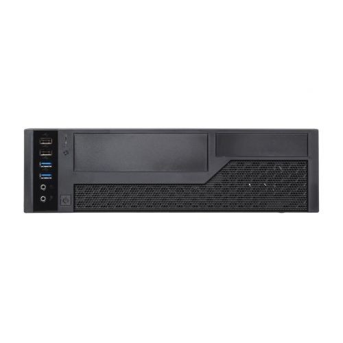 In-Win Case Mini-ITX/MicroATX SFF 1/1/(2) Bay USB HD Audio Fan Black