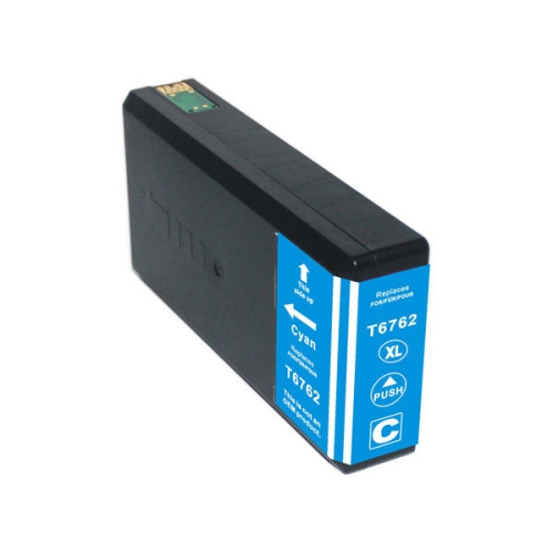 Gotoners™ Generic Packaged Epson New Compatible T676XL220 High Yield Cyan Inkjet Cartridge for Workforce Pro WP4520/4010/4023/4250/4530/4533/4540