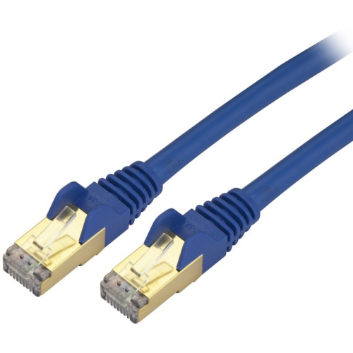 Startech 6ft Cat6a 500mhz Shielded Patch Cable - Blue -