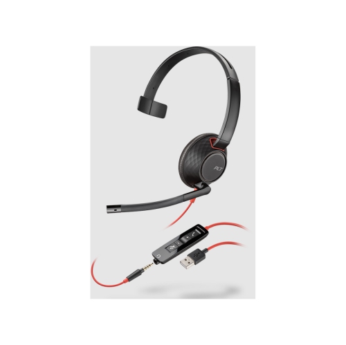 Plantronics Blackwire 5210 USB Type-A Mono On-Ear Headset