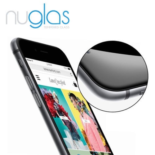 Nuglas 0.3mm 3D Tempered Glass Full Screen Protector White iPhone 6Plus, 6S Plus