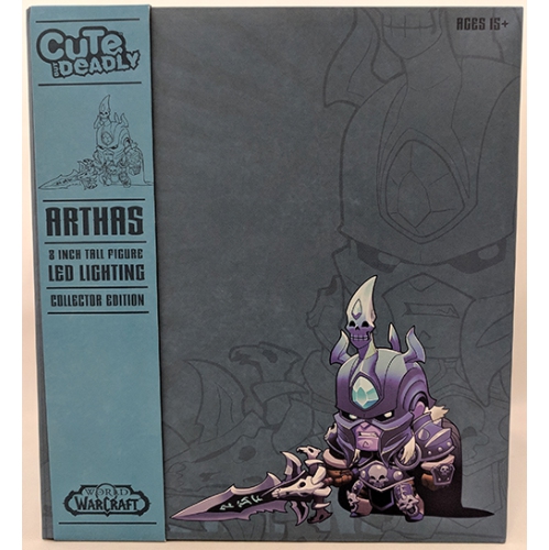 World Of Warcraft 8 Inch PVC Statue Cute But Deadly Series - Arthas
