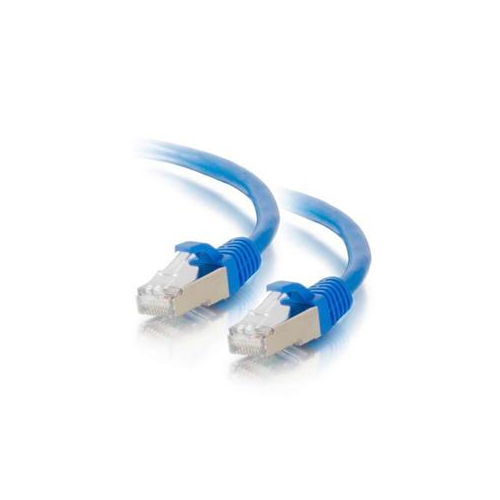 C2G PATCH CABLE RJ-45 MALE RJ-45 MALE 3 FEET SHIELDED TWISTED PAIR EIA/TIA-568B CATEGORY 5E UL BLUE 27241