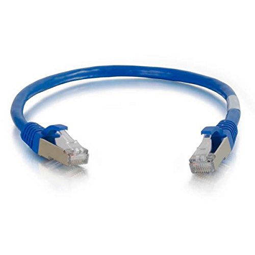 C2G PATCH CABLE RJ-45 MALE RJ-45 MALE 3 FEET SHIELDED TWISTED PAIR EIA/TIA-568B CATEGORY 5E UL BLUE 27241