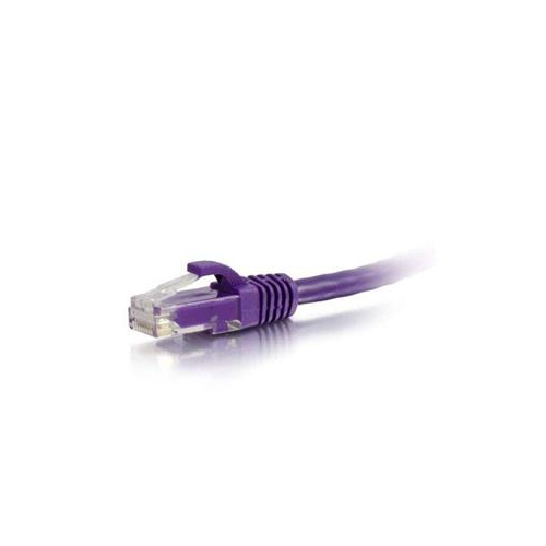 C2G / CABLES TO GO 27805 CAT6 SNAGLESS UNSHIELDED NETWORK PATCH CABLE, PURPLE (25 FEET/7.62 METERS)