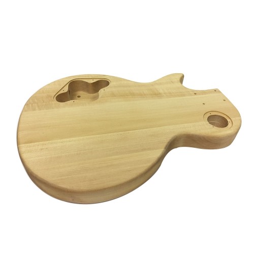 Solo LP Jr Style DIY Guitar Kit, Basswood Body, Maple Neck