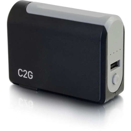 C2G 1-Port USB Wall Charger - AC to USB Adapter with Power Bank, 5V 1A Output