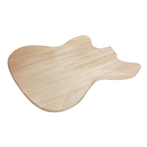 Solo JM Style DIY Guitar Kit, Basswood Body, Maple Neck