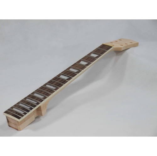 Solo LP Style DIY Guitar Kit, Carved Body, Maple Top