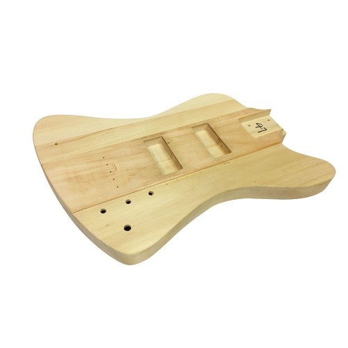 Trousse de guitare basse à assembler soi-même Solo style TB, caisse en tilleul, manche en érable