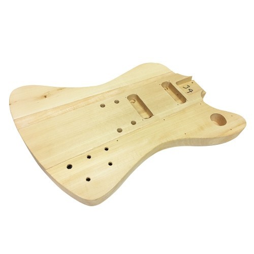 Solo FB Style DIY Guitar Kit, Basswood Body, Maple Neck