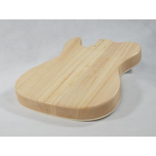 Solo TC Style DIY Guitar Kit, Semi Hollow, Maple Top, 2 F-Holes