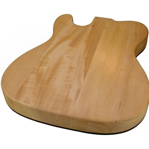 Solo TC Style DIY Guitar Kit, Rosewood FB, Spalted Maple Top