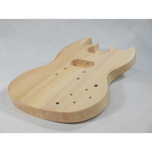 Solo SG Style DIY Guitar Kit, Basswood Body, Set Neck