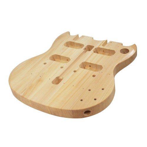 Solo SG Style Double Neck DIY Guitar Kit