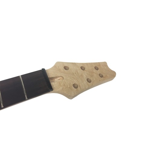 Solo PR Style DIY Guitar Kit, Carved Body with Quilted Maple Top