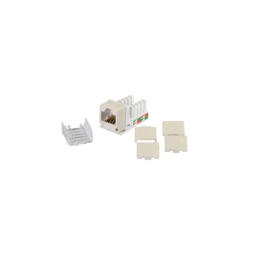 C2G/CABLES TO GO 29310 CAT6 RJ45 UTP KEYSTONE JACK IVORY