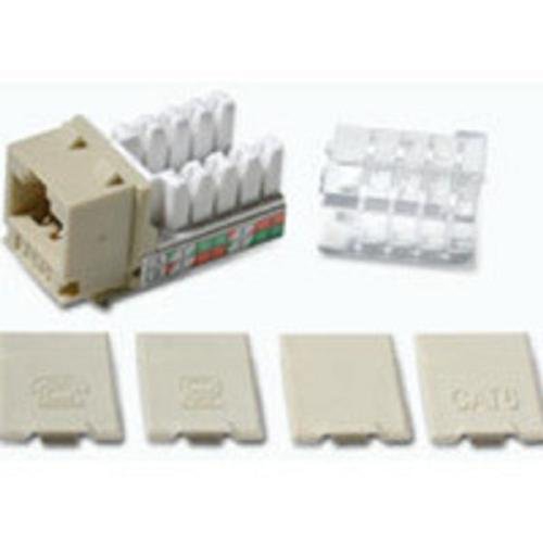 C2G/CABLES TO GO 29310 CAT6 RJ45 UTP KEYSTONE JACK IVORY